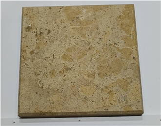 Rosy Beige Limestone Tiles, Polished
