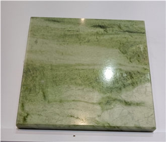Green Jadeite Marble Tiles, Slabs