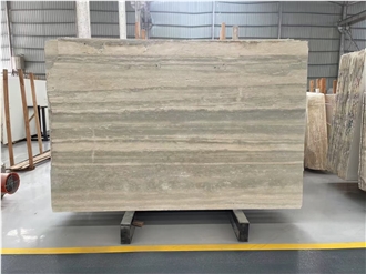 Ocean Blue Travertine Slabs And Wall Tiles