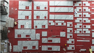 Carrara White Marble Vanity Tops For Hotel Projects