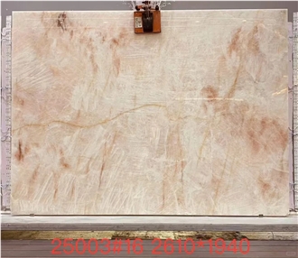 Brazil Pink Crystal Quartzite Slabs