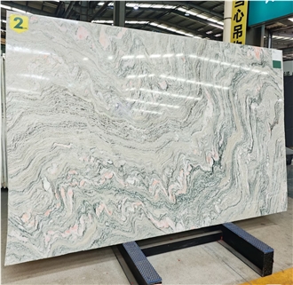 Natural Cloud Wave Marble Slabs For Decoration