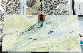 Natural Fendi Green Marble Slabs
