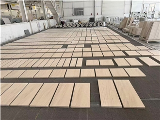 Factory Dircet Moca Cream Limestone Tiles For Project