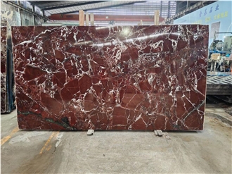Rosso Levanto Marble Slabs - Polished