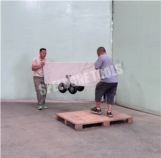 Aluminum Dolly For Carrying Stone Slab