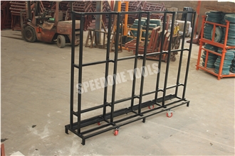 High Quality Stand Display Rack With Wheels(With Light)-C