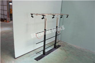Hot-Selling Display Rack Lock On The Floor With Light-F