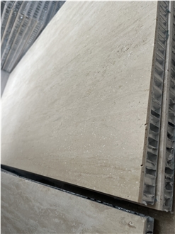 Travertine Aluminum Honeycomb Backed Panels
