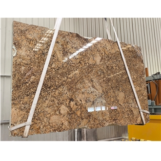 Solaris Gold Granite Polished Big Slabs