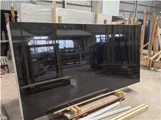China King Black Marble Slabs