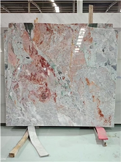 Four Season Pink Marble Slabs For Wall Tile Decoration Use