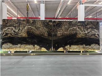 Brazil 2Cm Magma Gold Granite Slabs