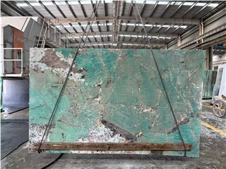 Luxury Amazon Green Quartzite Slabs