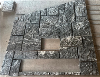 Black Ballet Granite Natural Split Finish Wall Stone