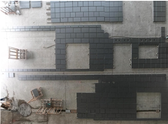 Zimbabwe Absolute Black Granite Honed Wall Tiles