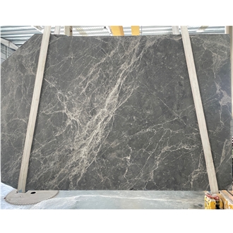 Hermes Grey Marble Slabs For Hotel Projects