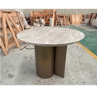 High-End Taj Mahal Quartzite Table Top