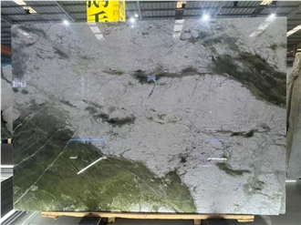 Ice Green Marble Slabs From China