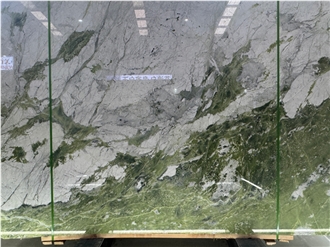 Verde Fantastico Green Marble Slab Tiles