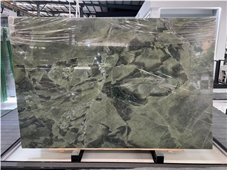 Emerald Green Marble Slab Tiles