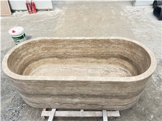 Pakistan Travertine Bathtub