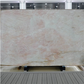 Pink Crystallo Polished Quartzite Slabs