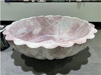 Rose Quartzite Bathtub