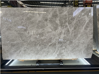 Tundra Grey Marble Slab Tiles
