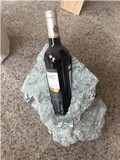 Custom Irregular Natural Stone Wine Rack Home Decor Products
