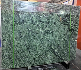 Italy Verde Alpi Prada Green Marble Slabs For Walls