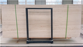 Matt Italy Beige Travertino Romano Classico Travertine Slabs