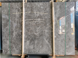 Polished Big Size Turkey Bulgari Grey Marble Slabs For Walls