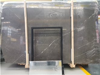 Polished Pietra Grey Marble Slabs For Walls And Floors