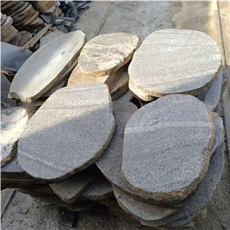 Random Outdoor Grey Granite Stepping Stones Paving Stone