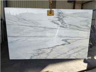 Alabama White Marble Slab Tiles