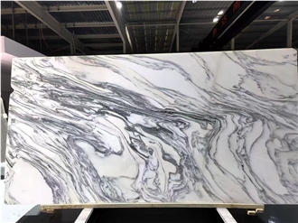 Arabescato Marble Slab Tiles