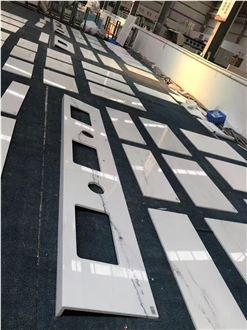 Calacatta Lincoln Marble Bath Top