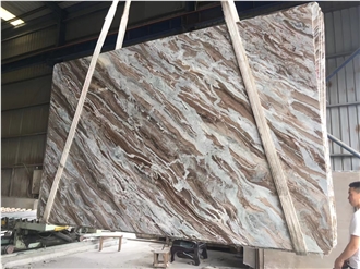 Fantasy Brown Marble Slab Tiles