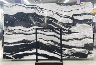 Panda White Marble Slabs