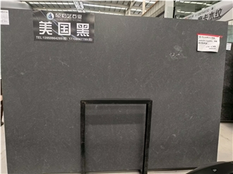 Virginia Black - American Black Granite Slabs