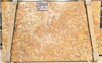 Desert Gold Golden Fantasy Granite Slabs