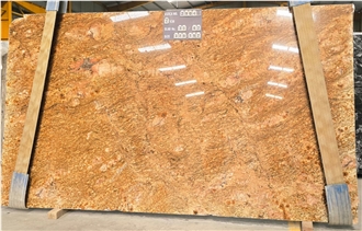 Imperial Gold Granite Slabs - Polished