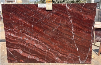 Lavento Maroon Marble Slabs