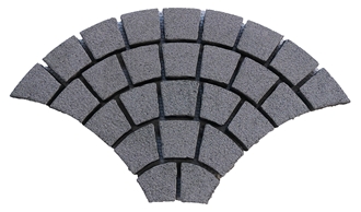 Cheaper Dark Grey Granite  Paving Stone