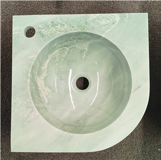 Celadon Green Marble Sink