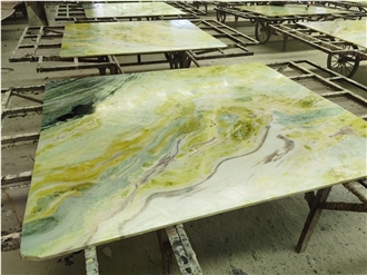 Celadon Green Marble Slab Tiles