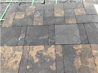 Antique Surface Blue Limestone French Pattern