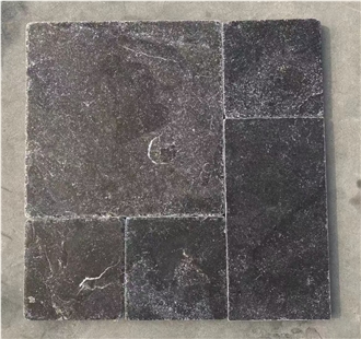 Antique Surface Shandong Grey Limestone Tiles
