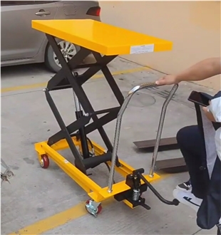 Hydraulic Lift Table Cart
